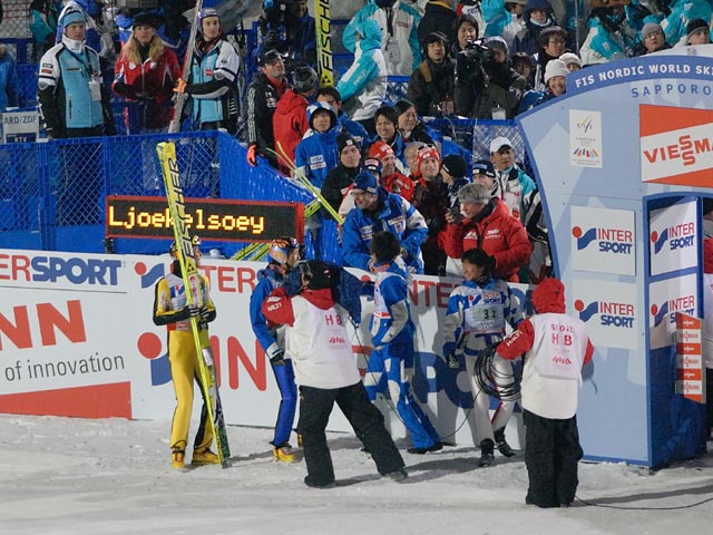 日本、メダル確定の瞬間